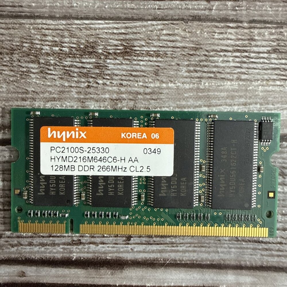 HYNIX KOREA 06 PC2100-25330  128MB DDR 266MHz  CL2.5